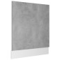 vidaXL Panel para lavavajillas contrachapada gris hormigón 59,5x3x67cm vidaXL Panel para lavavajillas contrachapada gris hormigón 59,5x3x67cm