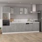 vidaXL Panel para lavavajillas contrachapada gris hormigón 59,5x3x67cm vidaXL Panel para lavavajillas contrachapada gris hormigón 59,5x3x67cm