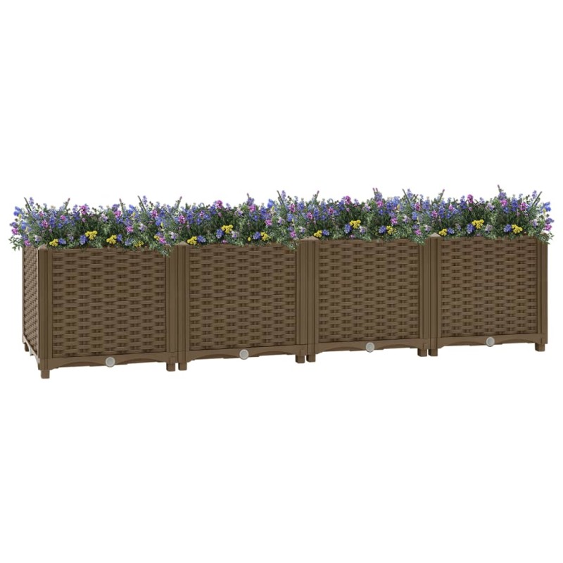 vidaXL Arriate 160x40x38 cm polipropileno vidaXL Arriate 160x40x38 cm polipropileno