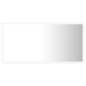 vidaXL Espejo de baño LED acrílico blanco 80x8,5x37 cm vidaXL Espejo de baño LED acrílico blanco 80x8,5x37 cm
