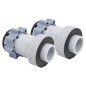 vidaXL Adaptadores para manguera de piscina tipo B 2 unidades vidaXL Adaptadores para manguera de piscina tipo B 2 unidades