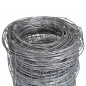 vidaXL Valla de jardín de acero galvanizado plateado 50x1 m vidaXL Valla de jardín de acero galvanizado plateado 50x1 m