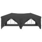 vidaXL Carpa para fiestas plegable con paredes gris antracita 3x6 m vidaXL Carpa para fiestas plegable con paredes gris antracita 3x6 m