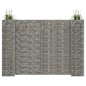 vidaXL Jardinera de gaviones forma de H alambre de acero 260x40x180 cm vidaXL Jardinera de gaviones forma de H alambre de acero 260x40x180 cm