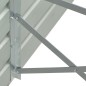 vidaXL Arriate de jardín de acero galvanizado antracita 400x80x77 cm vidaXL Arriate de jardín de acero galvanizado antracita 400x80x77 cm