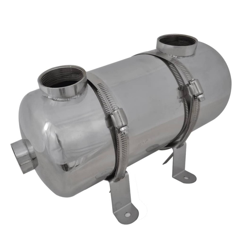 Intercambiador de calor para piscina, 355 x 134 mm, 40 kW Intercambiador de calor para piscina, 355 x 134 mm, 40 kW