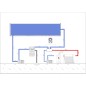 Intercambiador de calor para piscina, 355 x 134 mm, 40 kW Intercambiador de calor para piscina, 355 x 134 mm, 40 kW