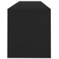 vidaXL Mueble para TV madera contrachapada negro 120x30x40,5 cm