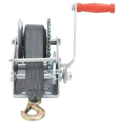 vidaXL Cabestrante manual con correa 1130 kg