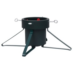 vidaXL Soporte para árbol de Navidad negro 46x46x19 cm