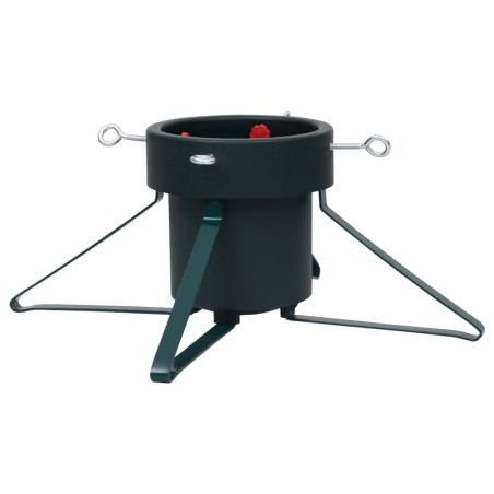 vidaXL Soporte para árbol de Navidad negro 46x46x19 cm