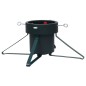 vidaXL Soporte para árbol de Navidad negro 46x46x19 cm vidaXL Soporte para árbol de Navidad negro 46x46x19 cm