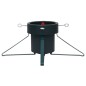 vidaXL Soporte para árbol de Navidad negro 46x46x19 cm vidaXL Soporte para árbol de Navidad negro 46x46x19 cm