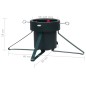 vidaXL Soporte para árbol de Navidad negro 46x46x19 cm vidaXL Soporte para árbol de Navidad negro 46x46x19 cm