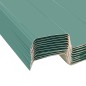 vidaXL Panel para tejado acero galvanizado verde 12 unidades vidaXL Panel para tejado acero galvanizado verde 12 unidades