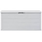 vidaXL Caja de almacenamiento de jardín 280 L gris claro