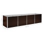vidaXL Arriate de acero galvanizado marrón 320x80x77 cm vidaXL Arriate de acero galvanizado marrón 320x80x77 cm