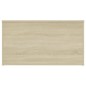 vidaXL Baúl de almacenaje madera contrachapada color roble 84x42x46cm vidaXL Baúl de almacenaje madera contrachapada color roble 84x42x46cm
