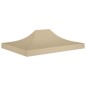 vidaXL Techo de carpa para celebraciones beige 4x3 m 270 g/m² vidaXL Techo de carpa para celebraciones beige 4x3 m 270 g/m²