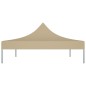 vidaXL Techo de carpa para celebraciones beige 4x3 m 270 g/m² vidaXL Techo de carpa para celebraciones beige 4x3 m 270 g/m²
