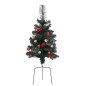 vidaXL Árboles de Navidad artificiales de camino 2 uds PVC 76 cm vidaXL Árboles de Navidad artificiales de camino 2 uds PVC 76 cm