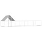 vidaXL Gallinero acero galvanizado 8x2x2 m vidaXL Gallinero acero galvanizado 8x2x2 m