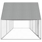 vidaXL Gallinero acero galvanizado 8x2x2 m vidaXL Gallinero acero galvanizado 8x2x2 m