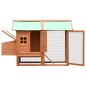 vidaXL Gallinero madera maciza pino y abeto 170x81x110 cm vidaXL Gallinero madera maciza pino y abeto 170x81x110 cm