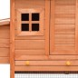 vidaXL Gallinero madera maciza pino y abeto 170x81x110 cm vidaXL Gallinero madera maciza pino y abeto 170x81x110 cm