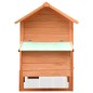 vidaXL Gallinero madera maciza pino y abeto 170x81x110 cm vidaXL Gallinero madera maciza pino y abeto 170x81x110 cm
