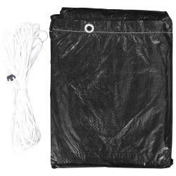 vidaXL Funda para muebles de jardín 10 ojales 325x90 cm