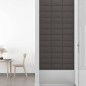 vidaXL Paneles de pared 12 uds tela gris oscuro 30x15 cm 0,54 m² vidaXL Paneles de pared 12 uds tela gris oscuro 30x15 cm 0,54 m²