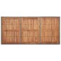vidaXL Mesa de jardín ratán PE gris madera acacia maciza 190x90x75 cm vidaXL Mesa de jardín ratán PE gris madera acacia maciza 190x90x75 cm