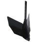 vidaXL Accesorio para arado de metal negro vidaXL Accesorio para arado de metal negro