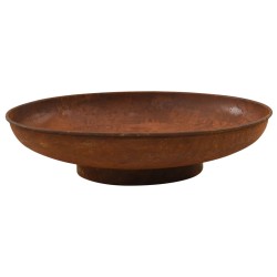 vidaXL Brasero de acero 80 cm