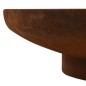 vidaXL Brasero de acero 80 cm vidaXL Brasero de acero 80 cm