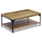 vidaXL Mesa de centro madera de mango 100x60x38 cm vidaXL Mesa de centro madera de mango 100x60x38 cm