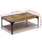 vidaXL Mesa de centro madera de mango 100x60x38 cm vidaXL Mesa de centro madera de mango 100x60x38 cm