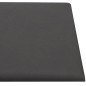 vidaXL Paneles de pared 12 uds cuero sintético gris 30x15 cm 0,54 m² vidaXL Paneles de pared 12 uds cuero sintético gris 30x15 cm 0,54 m²