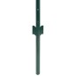 vidaXL Euro Valla de acero verde 20x0,8 m vidaXL Euro Valla de acero verde 20x0,8 m