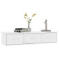vidaXL Estante cajones para pared contrachapada blanco 88x26x18,5 cm vidaXL Estante cajones para pared contrachapada blanco 88x26x18,5 cm