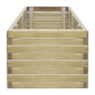 vidaXL Arriate rectangular de madera 100x50x40 cm vidaXL Arriate rectangular de madera 100x50x40 cm