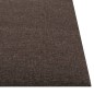 vidaXL Paneles de pared 12 uds tela gris taupé 30x30 cm 1,08 m² vidaXL Paneles de pared 12 uds tela gris taupé 30x30 cm 1,08 m²