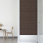 vidaXL Paneles de pared 12 uds tela gris taupé 30x30 cm 1,08 m² vidaXL Paneles de pared 12 uds tela gris taupé 30x30 cm 1,08 m²