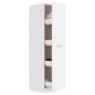 vidaXL Armario de boticario madera contrachapada blanco 30x42,5x150 cm vidaXL Armario de boticario madera contrachapada blanco 30x42,5x150 cm