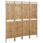 vidaXL Biombo divisor de 4 paneles 160x180 cm vidaXL Biombo divisor de 4 paneles 160x180 cm