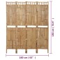 vidaXL Biombo divisor de 4 paneles 160x180 cm vidaXL Biombo divisor de 4 paneles 160x180 cm
