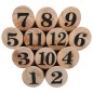 vidaXL Juego de números Kubb madera vidaXL Juego de números Kubb madera
