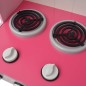 vidaXL Cocinita de juguete de madera rosa y blanca 82x30x100 cm vidaXL Cocinita de juguete de madera rosa y blanca 82x30x100 cm