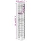 vidaXL Arriate gaviones circular 3 uds acero galvanizado Ø30x150 cm vidaXL Arriate gaviones circular 3 uds acero galvanizado Ø30x150 cm